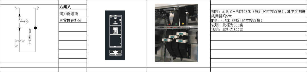 低压开关柜铜排用量计算