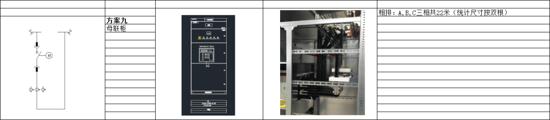 低压开关柜铜排用量计算