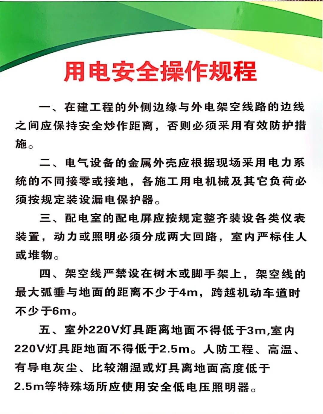 配电室安全管理制度牌和安全标识牌