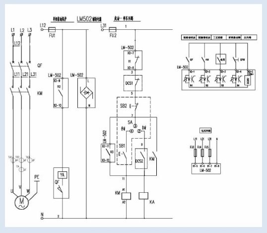 电气原理图和接线图区别