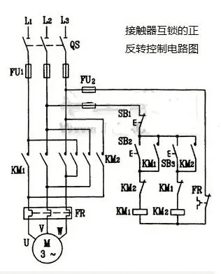 电动机正反转电路图及接线原理
