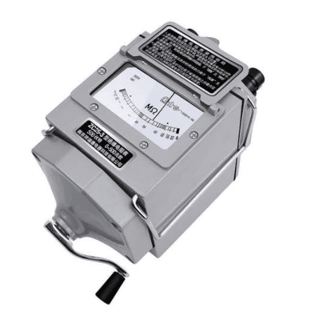 摇表使用方法图解（兆欧表使用方法图解）