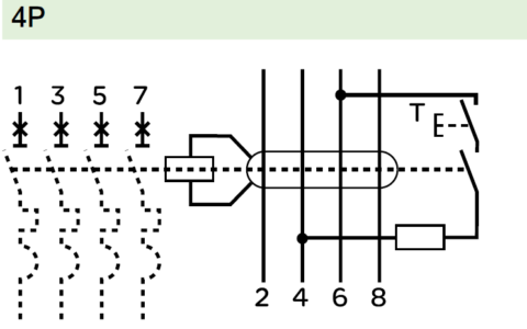 4P漏电保护动作断路器不接零可以吗？