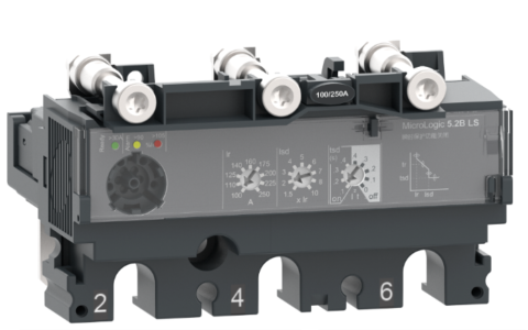 NSX塑壳断路器新增MicroLogic 5B电子脱扣单元